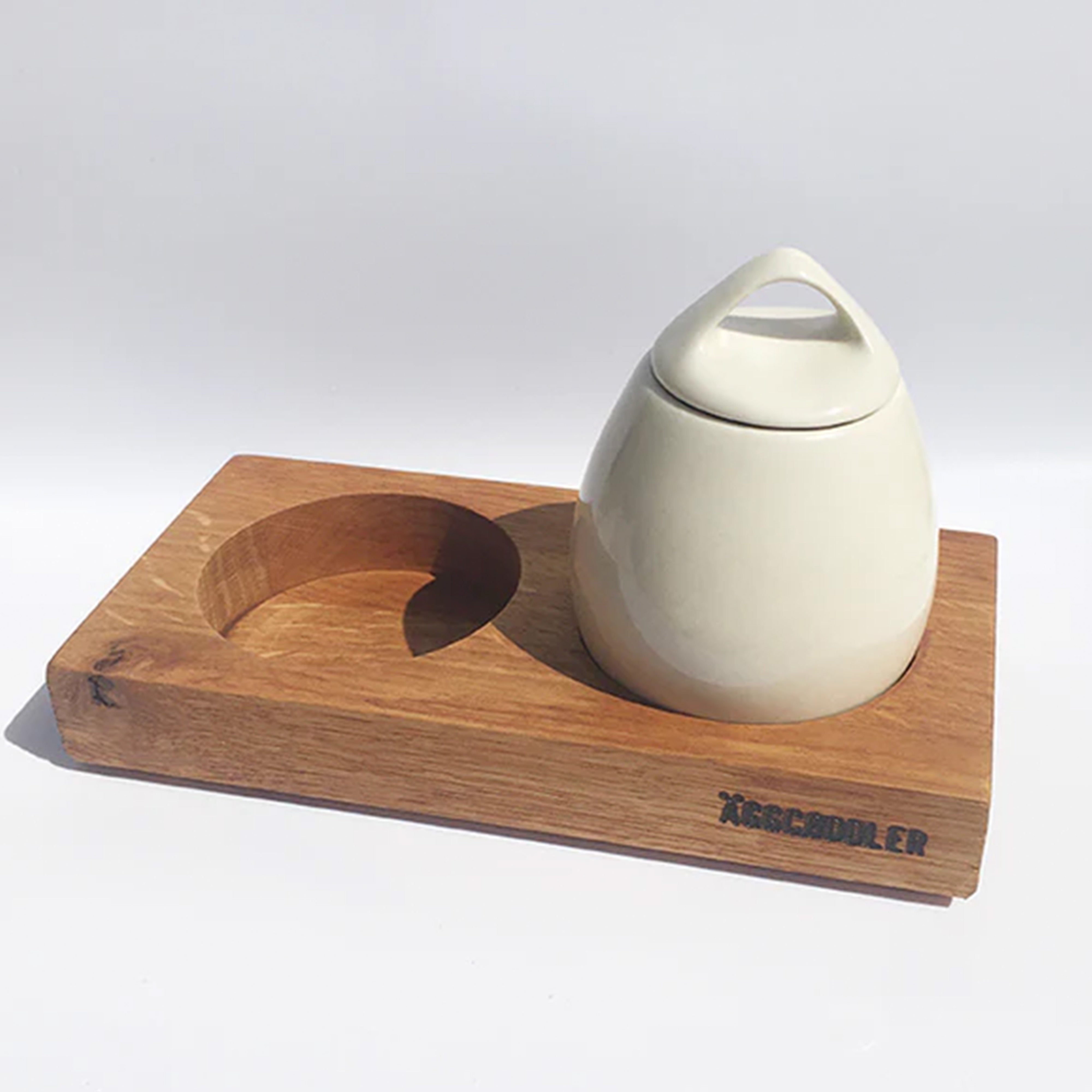  AggCoddler - Scandinavian Porcelain Egg Coddler with