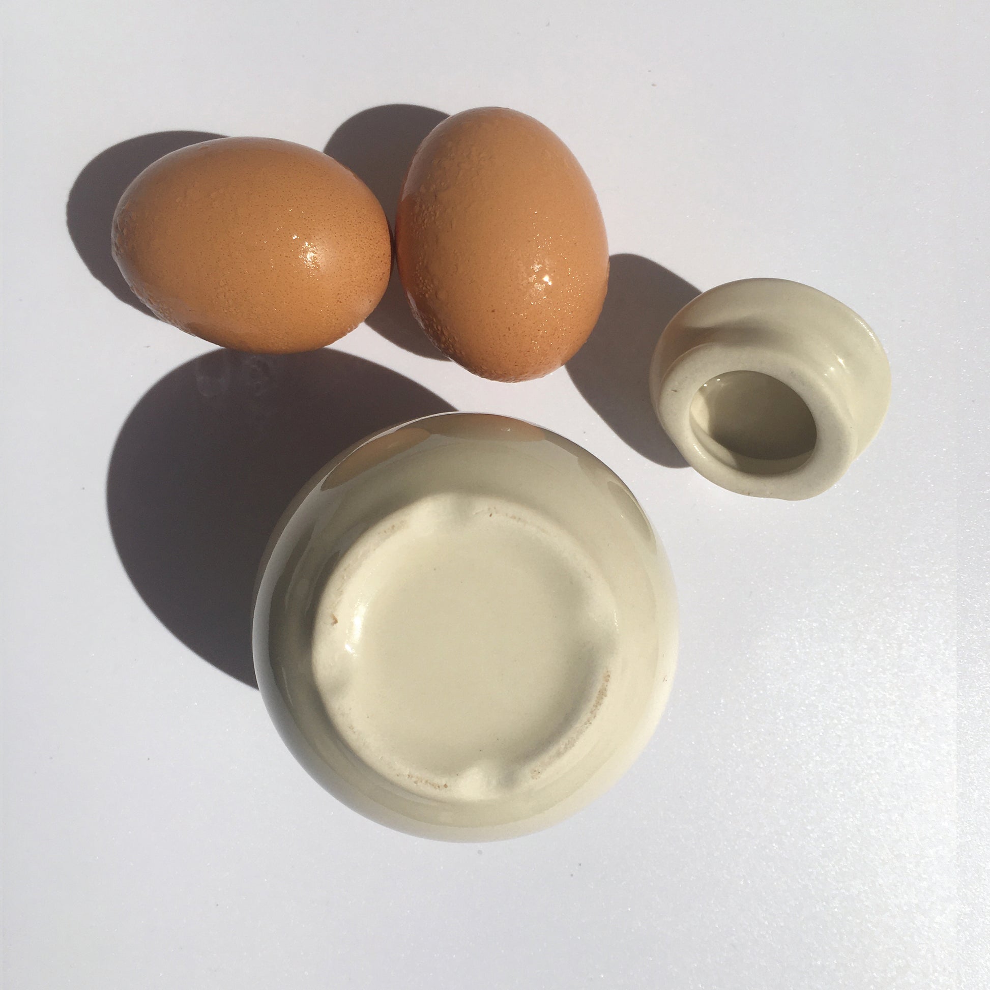  AggCoddler - Scandinavian Porcelain Egg Coddler with